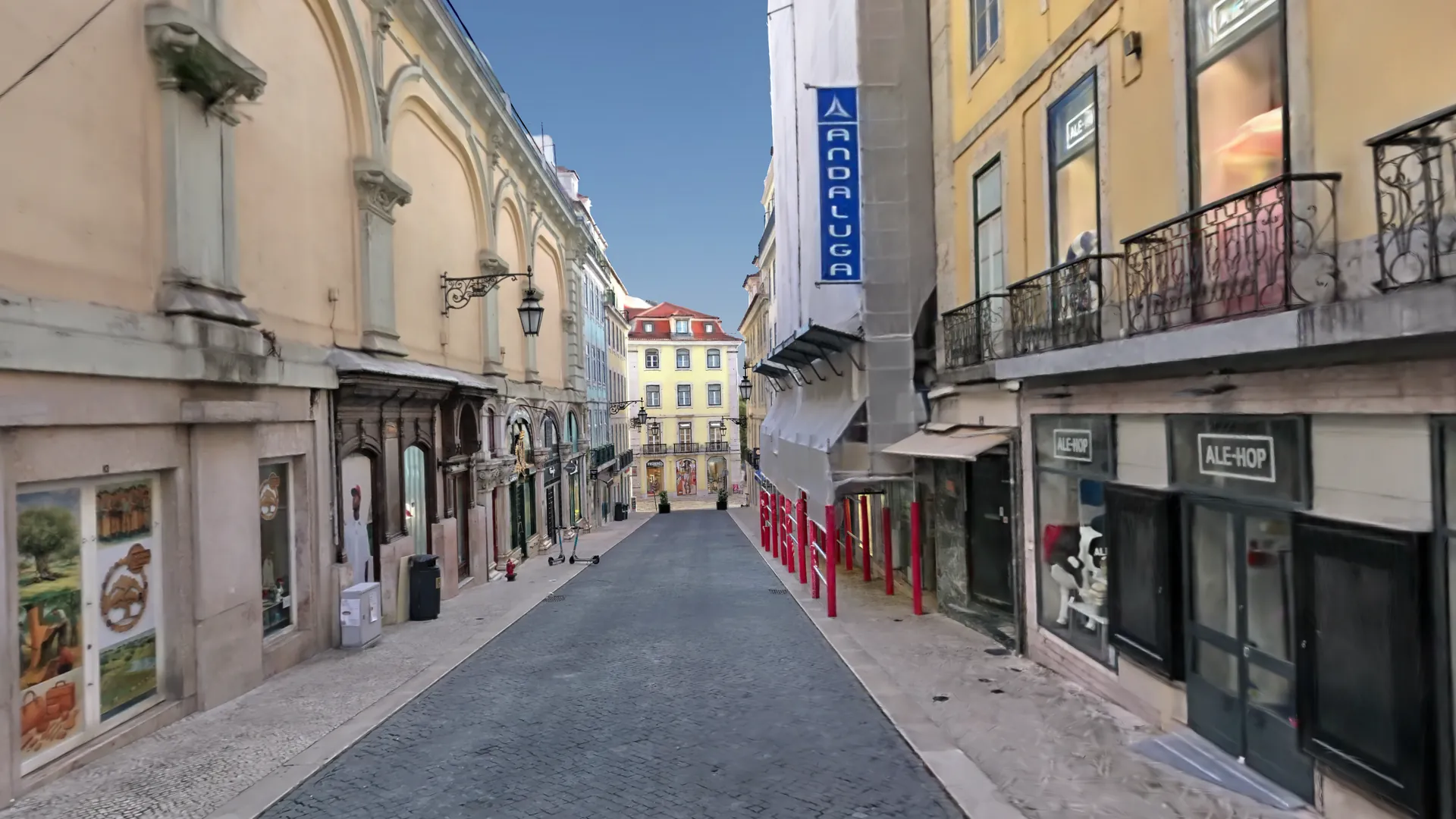LISBON RUA DO CARMO, captured